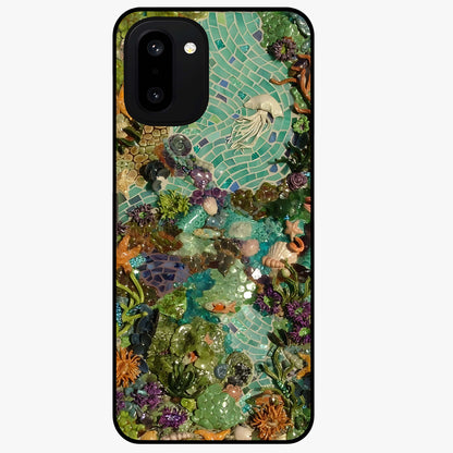 Underwater Mosaic Art Glass Case for OnePlus 15R |1+15R