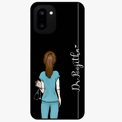 Doctor Pattern Custom Name Glass Case for OnePlus 15R |1+15R