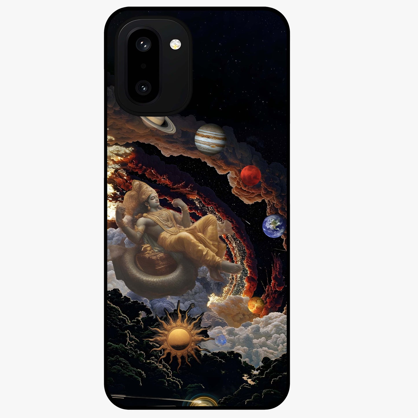 Galactic Divine God Glass Case for OnePlus 15R |1+15R