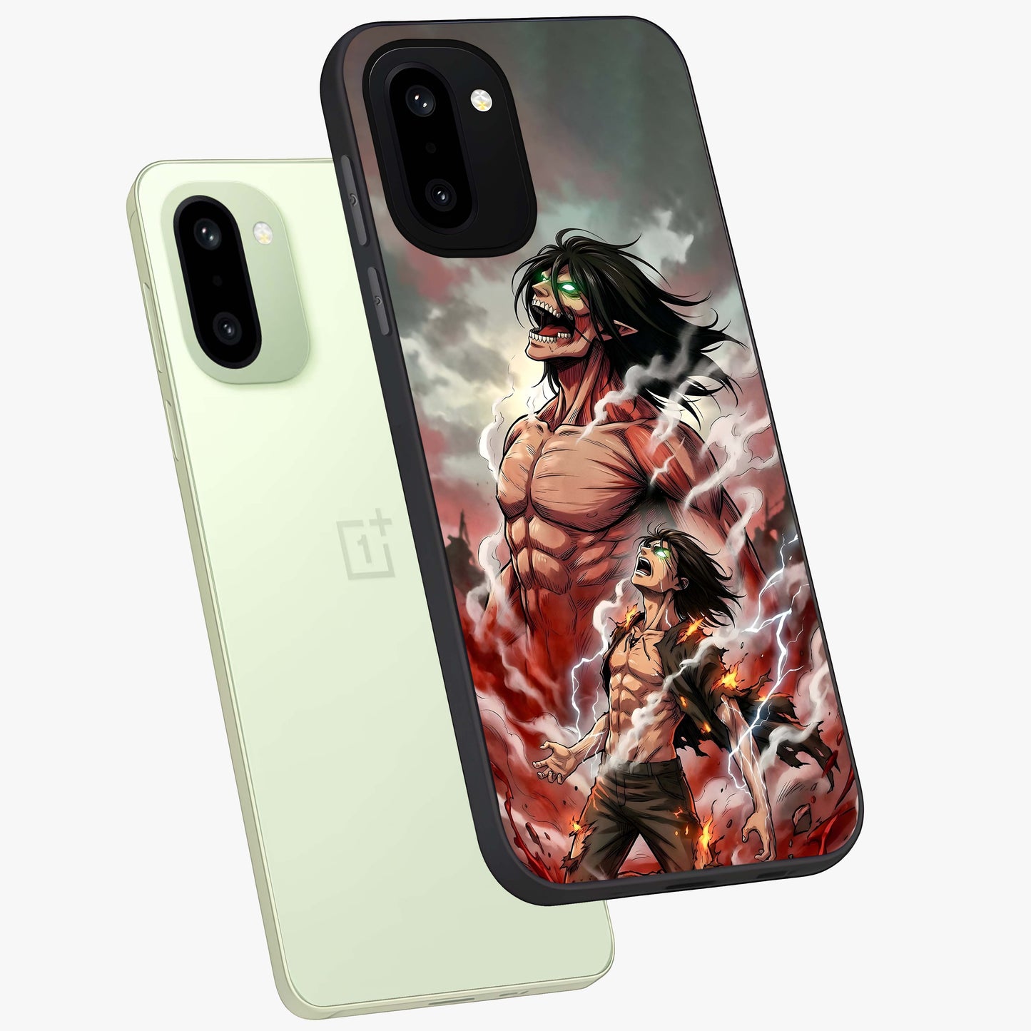 Titan Awakening Fury Glass Case for OnePlus 15R |1+15R