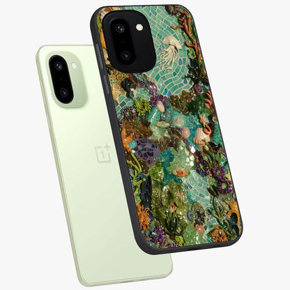 Underwater Mosaic Art Glass Case for OnePlus 15R |1+15R