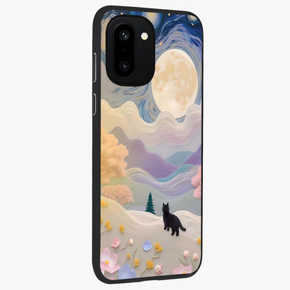 Moonlit Petal Path Glass Case for OnePlus 15R |1+15R