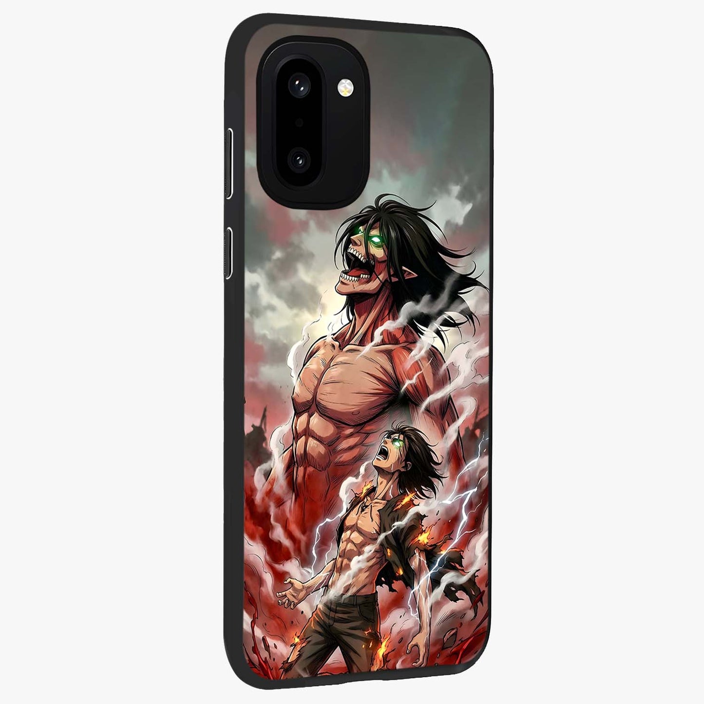 Titan Awakening Fury Glass Case for OnePlus 15R |1+15R