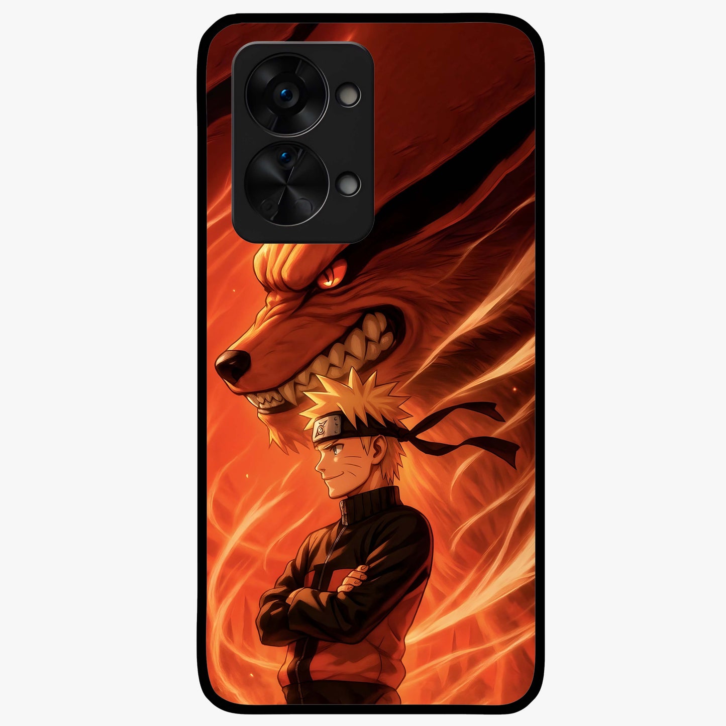 Nine Tails Legacy Glass Case for OnePlus Nord 2T |1+Nord 2T