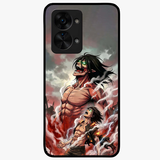 Titan Awakening Fury Glass Case for OnePlus Nord 2T |1+Nord 2T