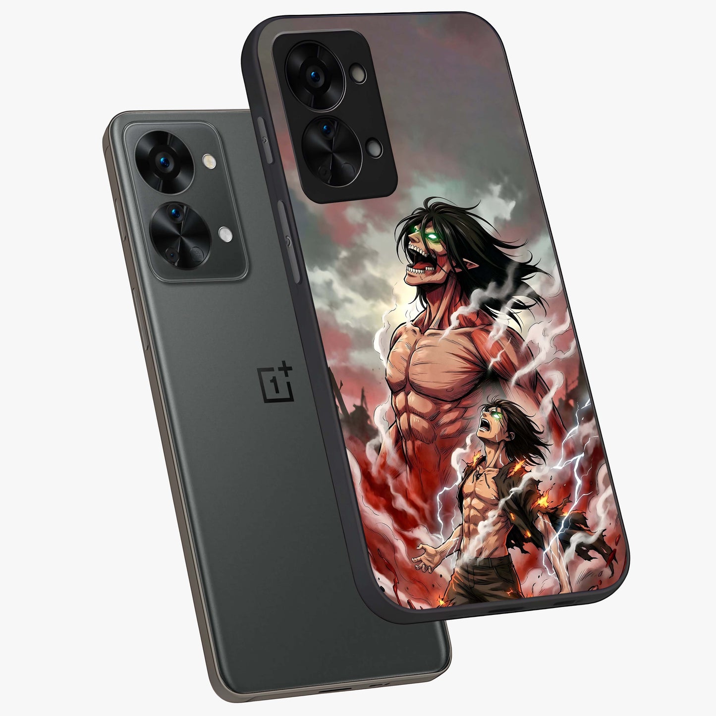 Titan Awakening Fury Glass Case for OnePlus Nord 2T |1+Nord 2T