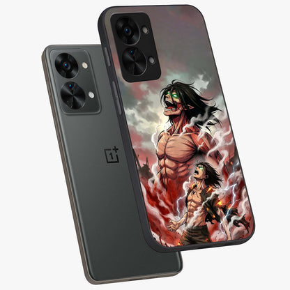 Titan Awakening Fury Glass Case for OnePlus Nord 2T |1+Nord 2T