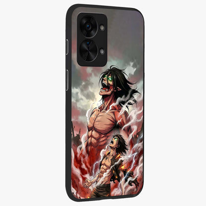 Titan Awakening Fury Glass Case for OnePlus Nord 2T |1+Nord 2T