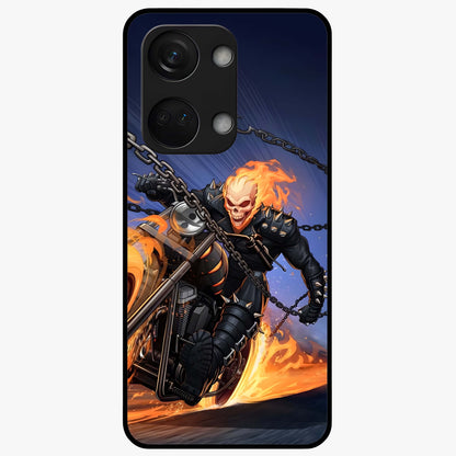 Inferno Chain Rider Glass Case for OnePlus Nord 3 |1+Nord 3