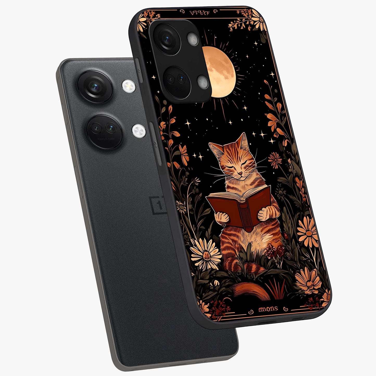 Magical Cat Chronicles Glass Case for OnePlus Nord 3 |1+Nord 3