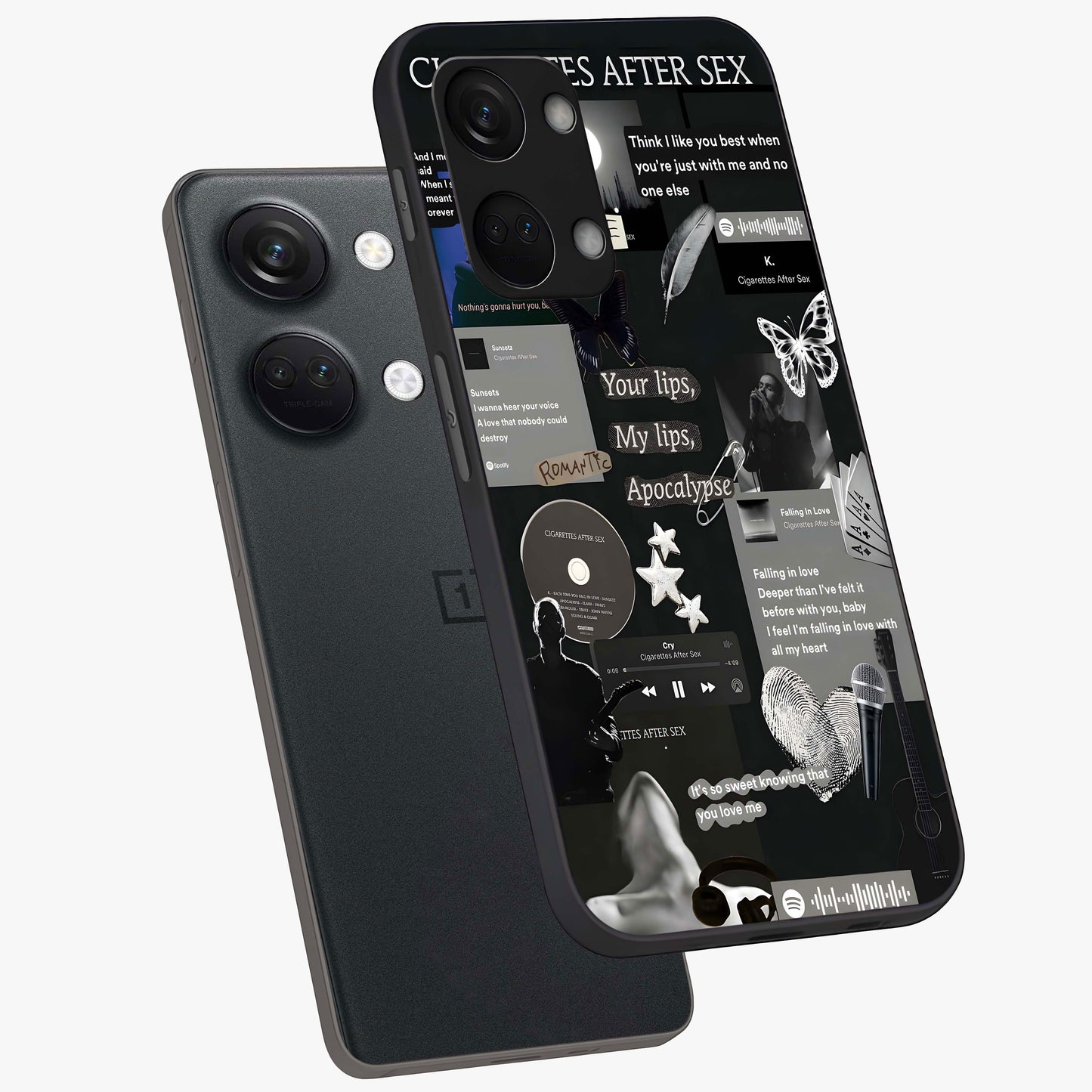 Midnight Love Echo Glass Case for OnePlus Nord 3 |1+Nord 3