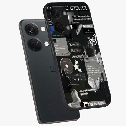 Midnight Love Echo Glass Case for OnePlus Nord 3 |1+Nord 3