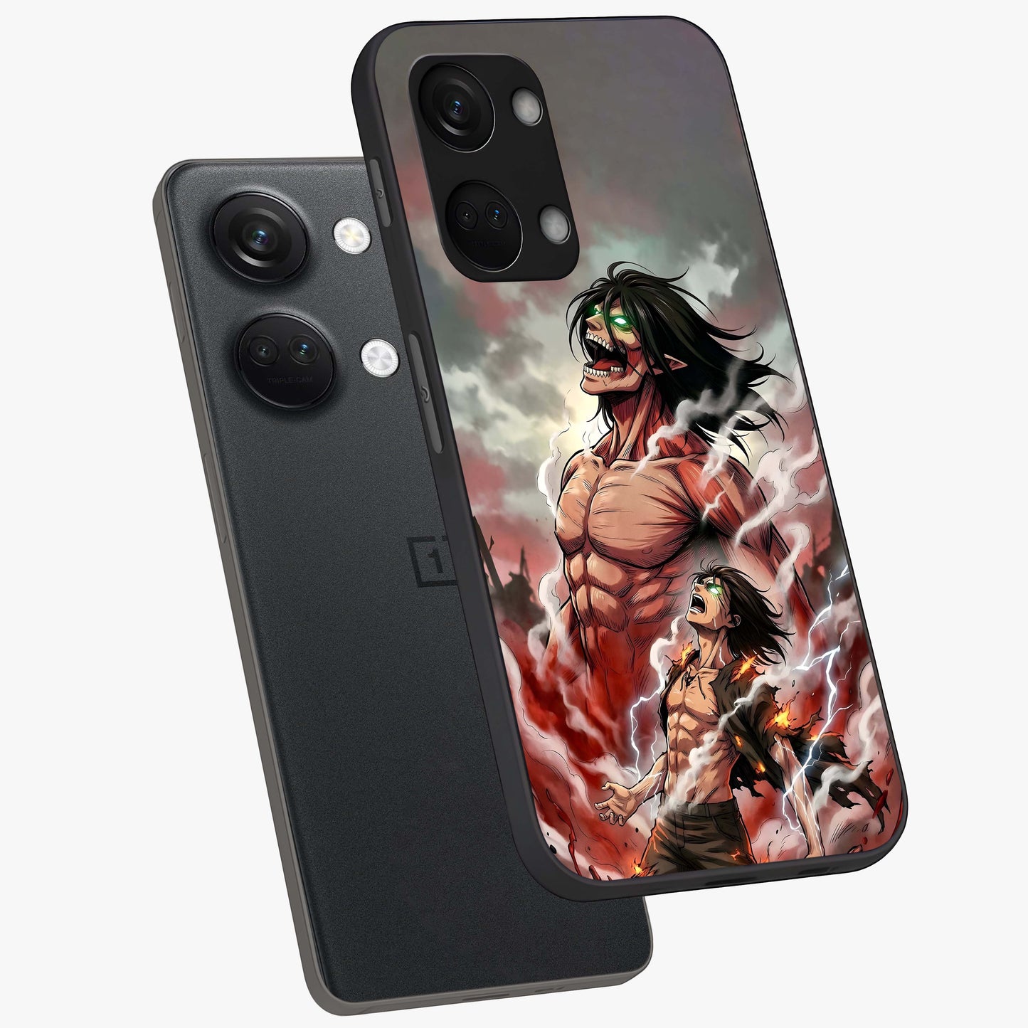 Titan Awakening Fury Glass Case for OnePlus Nord 3 |1+Nord 3