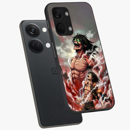 Titan Awakening Fury Glass Case for OnePlus Nord 3 |1+Nord 3