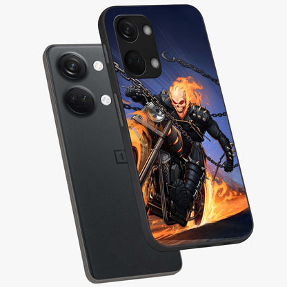 Inferno Chain Rider Glass Case for OnePlus Nord 3 |1+Nord 3