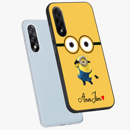 Minion Custom Name  Glass Case for OnePlus Nord 5 |1+Nord 5