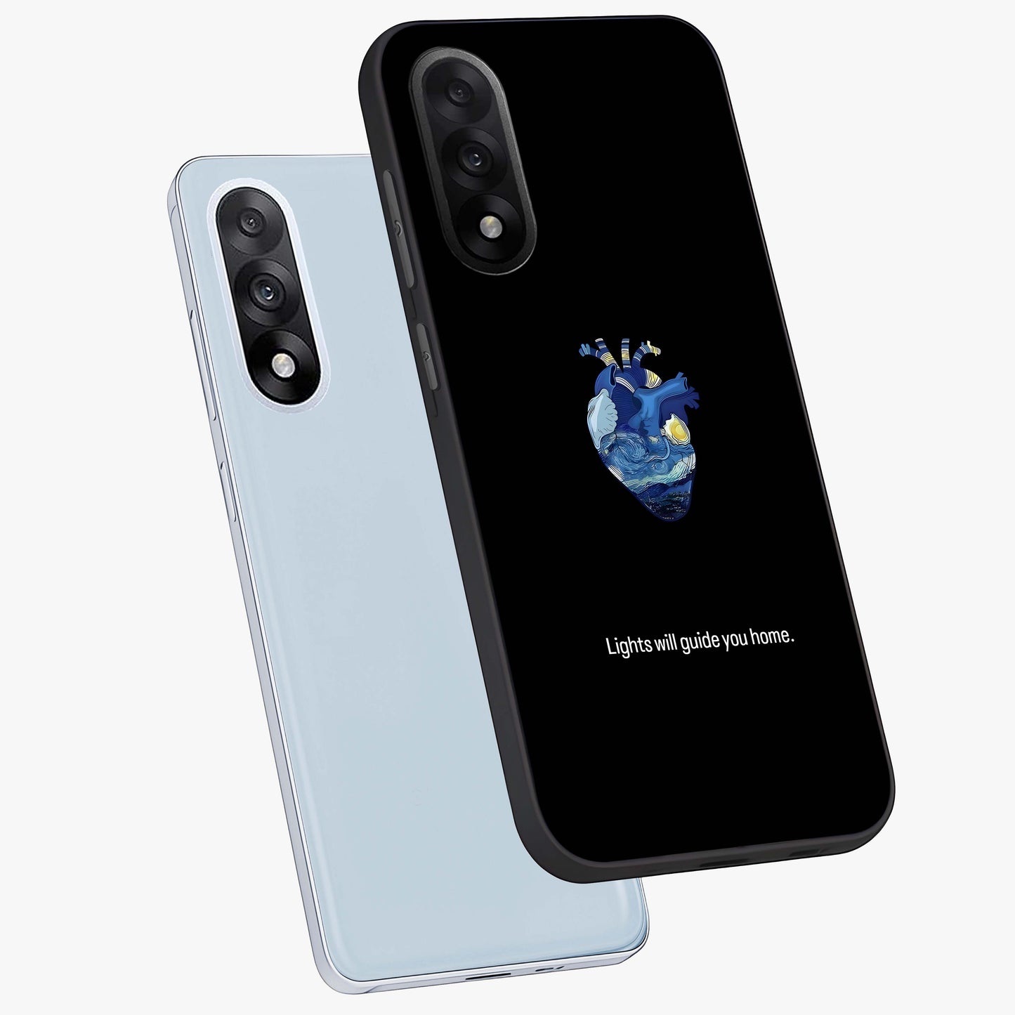 Starry Heart Compass  Glass Case for OnePlus Nord 5 |1+Nord 5