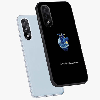 Starry Heart Compass  Glass Case for OnePlus Nord 5 |1+Nord 5