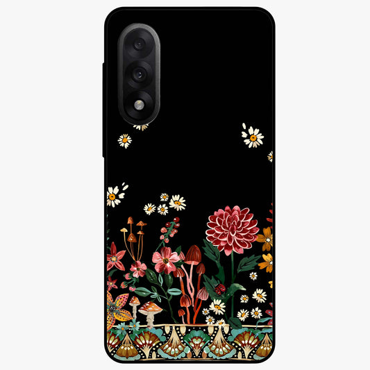Midnight Bloom Pattern  Glass Case for OnePlus Nord 5 |1+Nord 5