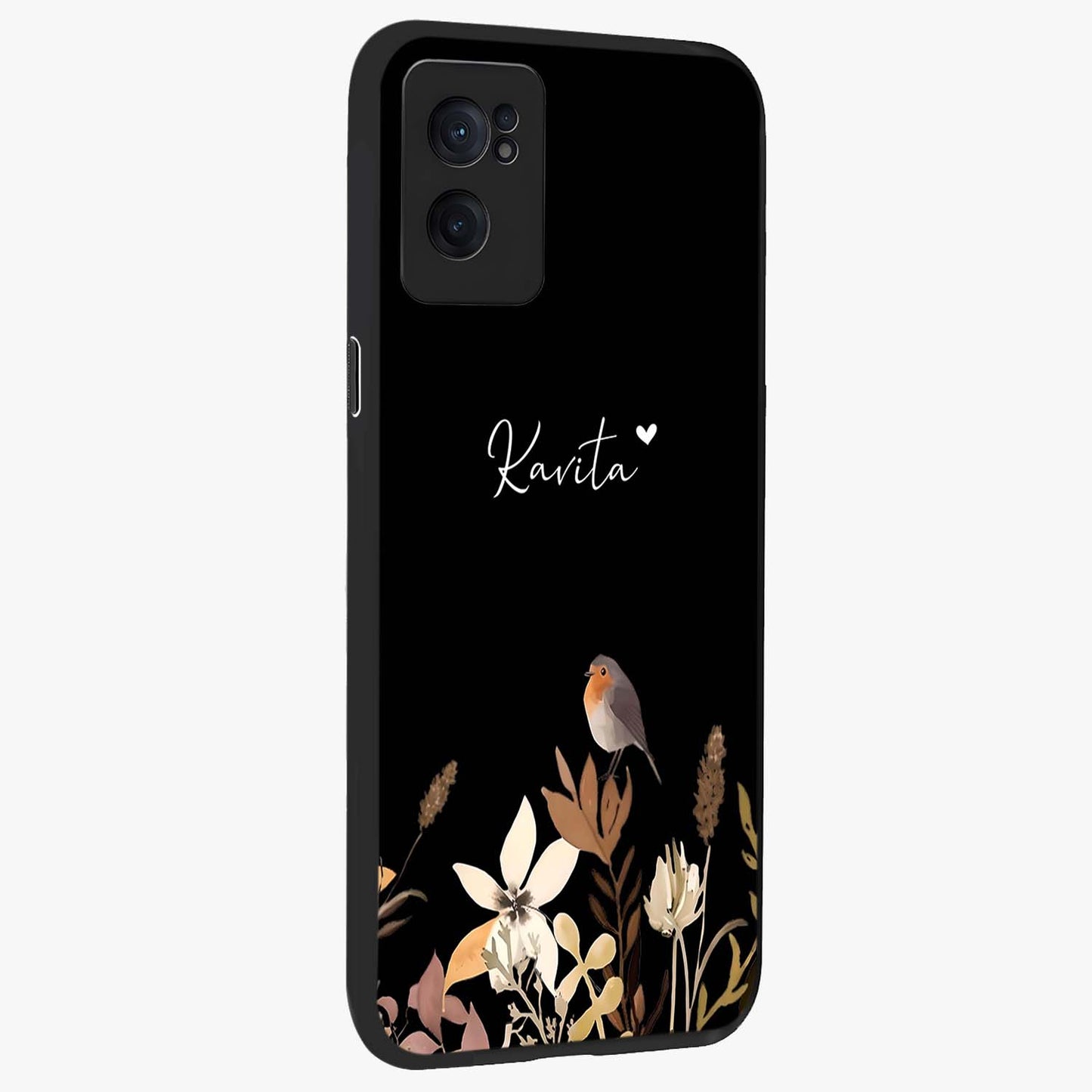 Quiet Garden Tune Custom Name Glass Case for OnePlus Nord CE 2 |1+Nord CE 2