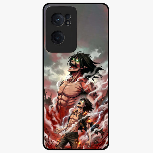 Titan Awakening Fury Glass Case for OnePlus Nord CE 2 |1+Nord CE 2