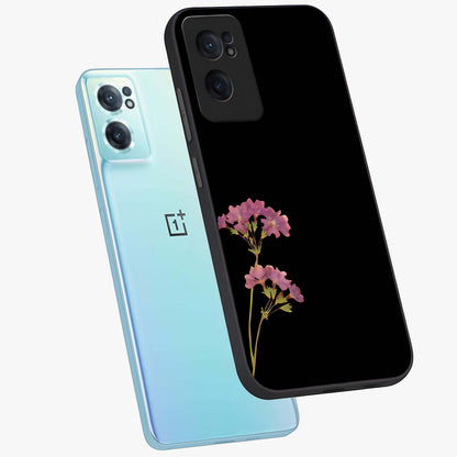 Riching Lavender Flower Glass Case for OnePlus Nord CE 2 |1+Nord CE 2