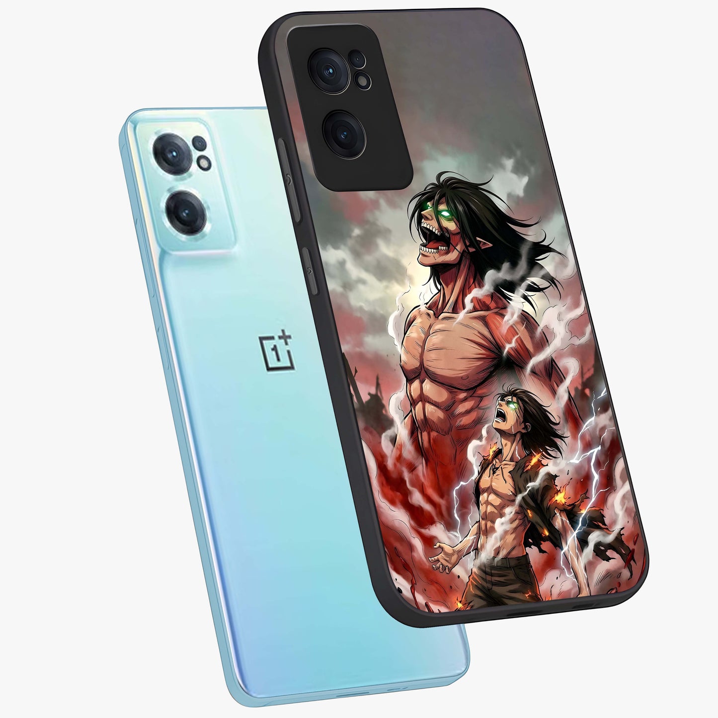 Titan Awakening Fury Glass Case for OnePlus Nord CE 2 |1+Nord CE 2