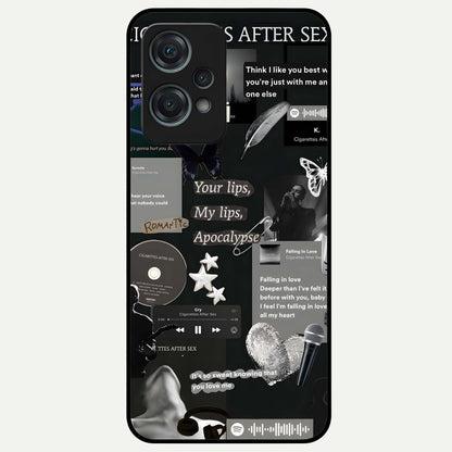 Midnight Love Echo Glass Case for OnePlus Nord CE 2 Lite |1+Nord CE 2 Lite