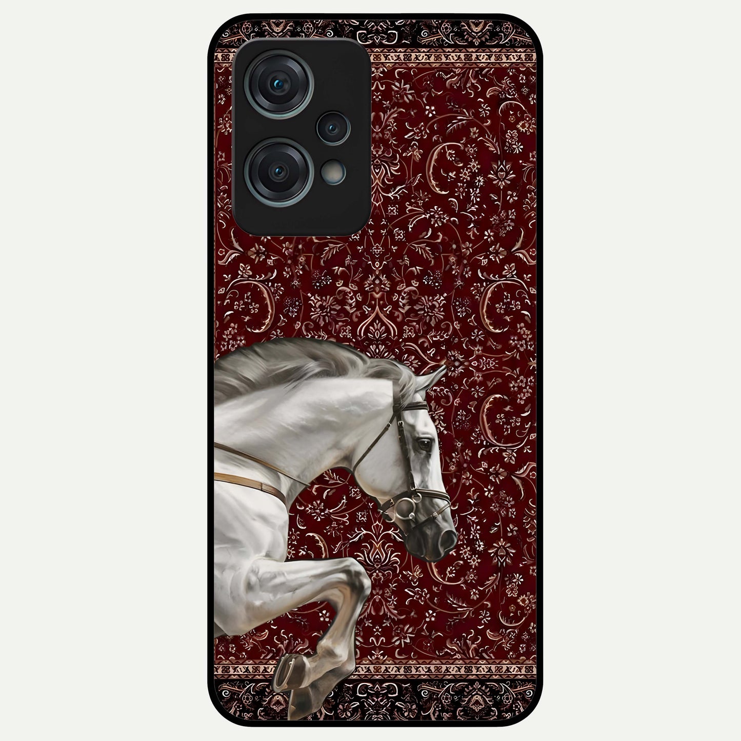 Royal Ride Rug Glass Case for OnePlus Nord CE 2 Lite |1+Nord CE 2 Lite