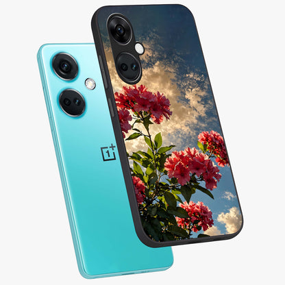 Moonlit Blossom Charm Glass Case for OnePlus Nord CE 3 |1+Nord CE 3