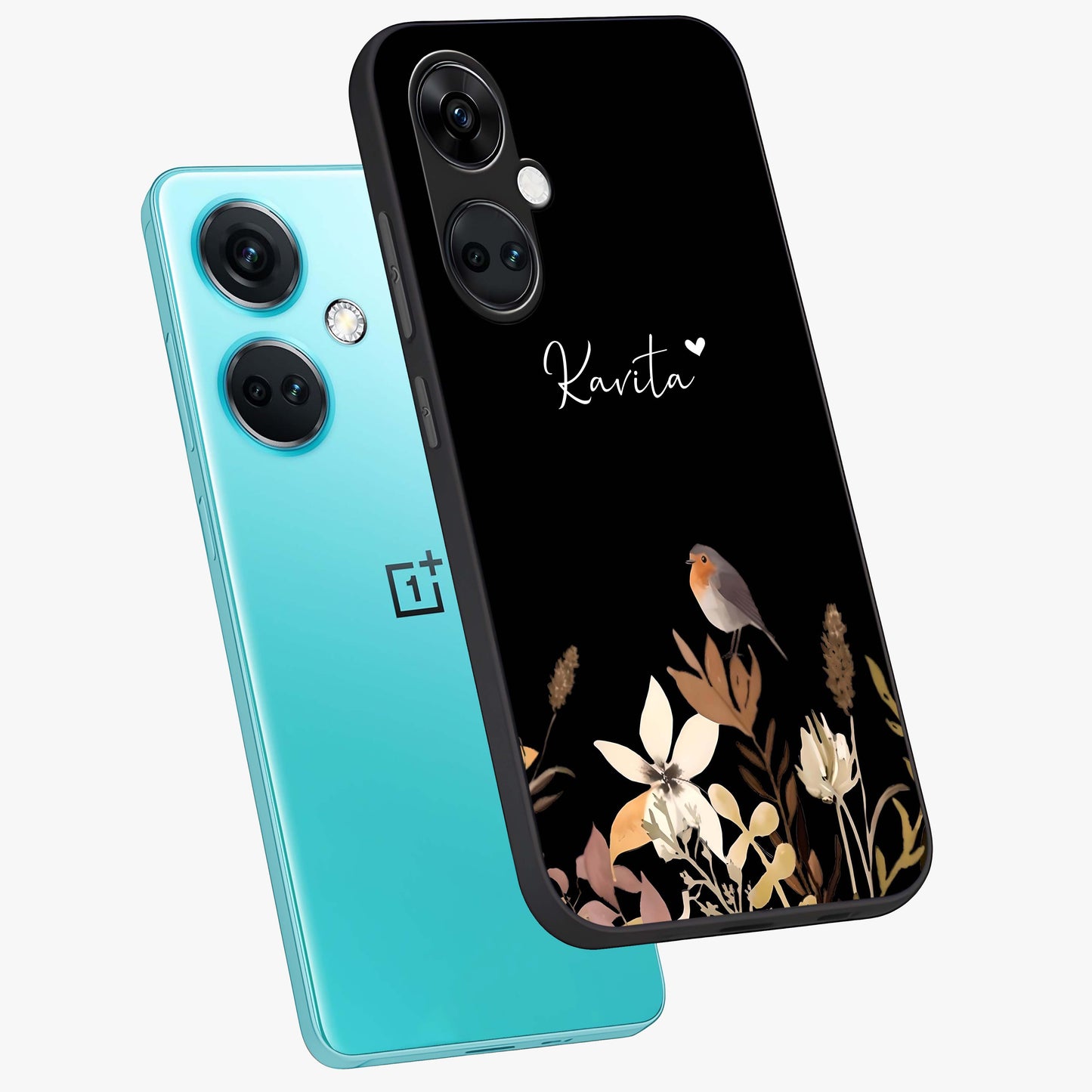 Quiet Garden Tune Custom Name Glass Case for OnePlus Nord CE 3 |1+Nord CE 3