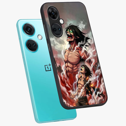 Titan Awakening Fury Glass Case for OnePlus Nord CE 3 |1+Nord CE 3