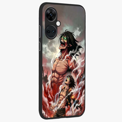 Titan Awakening Fury Glass Case for OnePlus Nord CE 3 |1+Nord CE 3
