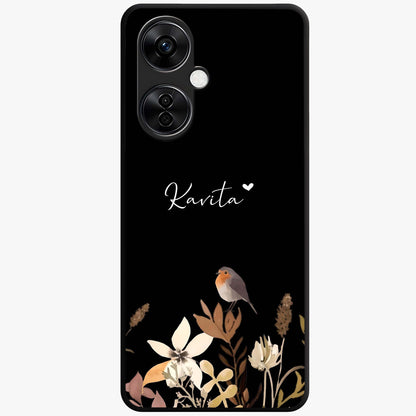 Quiet Garden Tune Custom Name Glass Case for OnePlus Nord CE 3 Lite |1+Nord CE 3 Lite