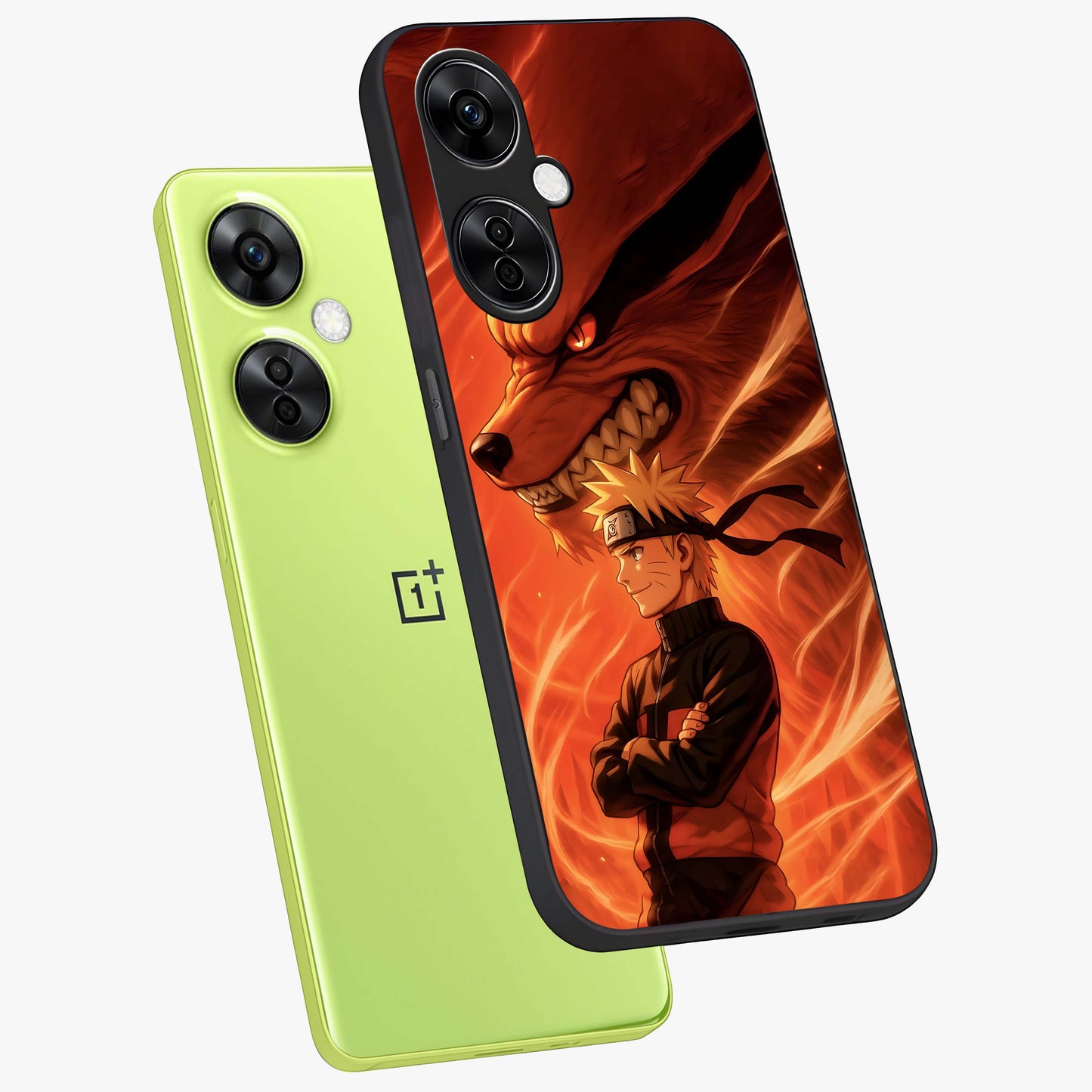 Nine Tails Legacy Glass Case for OnePlus Nord CE 3 Lite |1+Nord CE 3 Lite