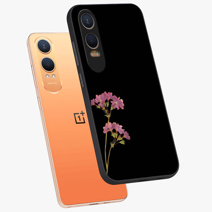 Riching Lavender Flower Glass Case for OnePlus Nord CE 4 Lite |1+Nord CE 4 Lite
