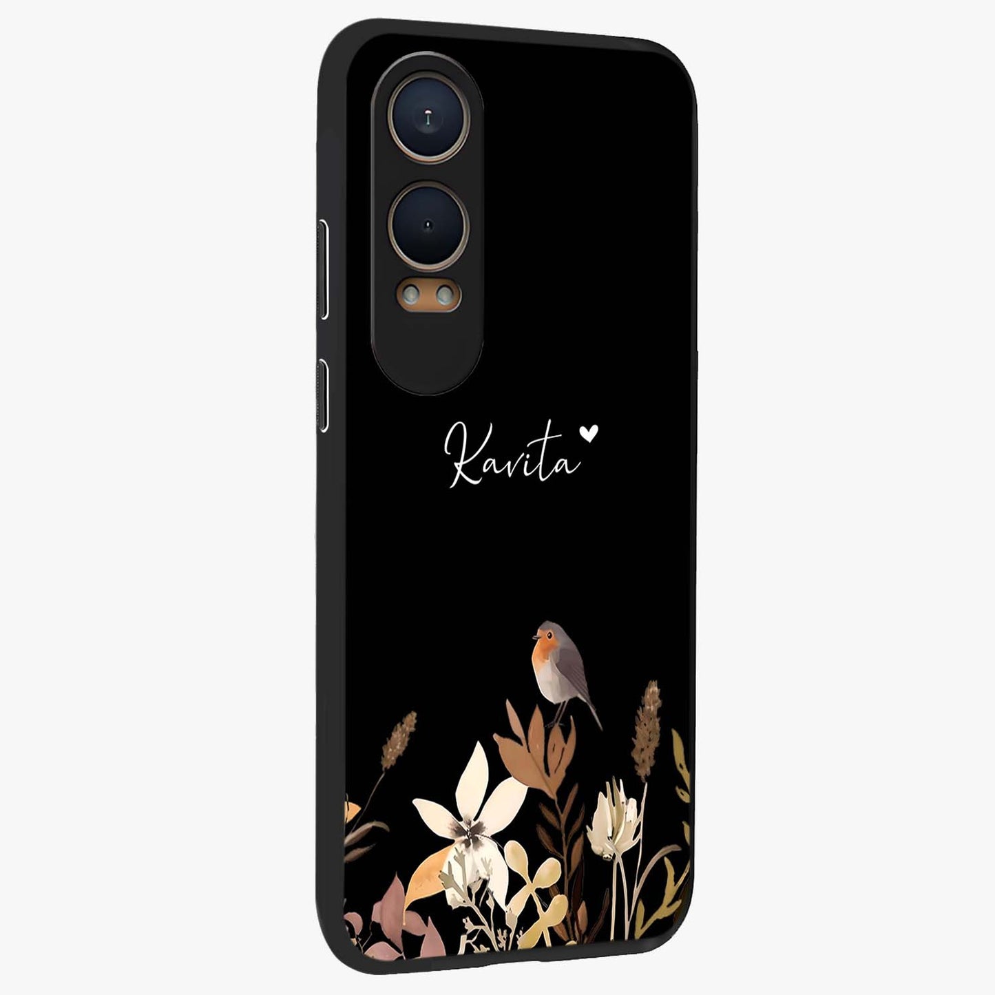 Quiet Garden Tune Custom Name Glass Case for OnePlus Nord CE 4 Lite |1+Nord CE 4 Lite
