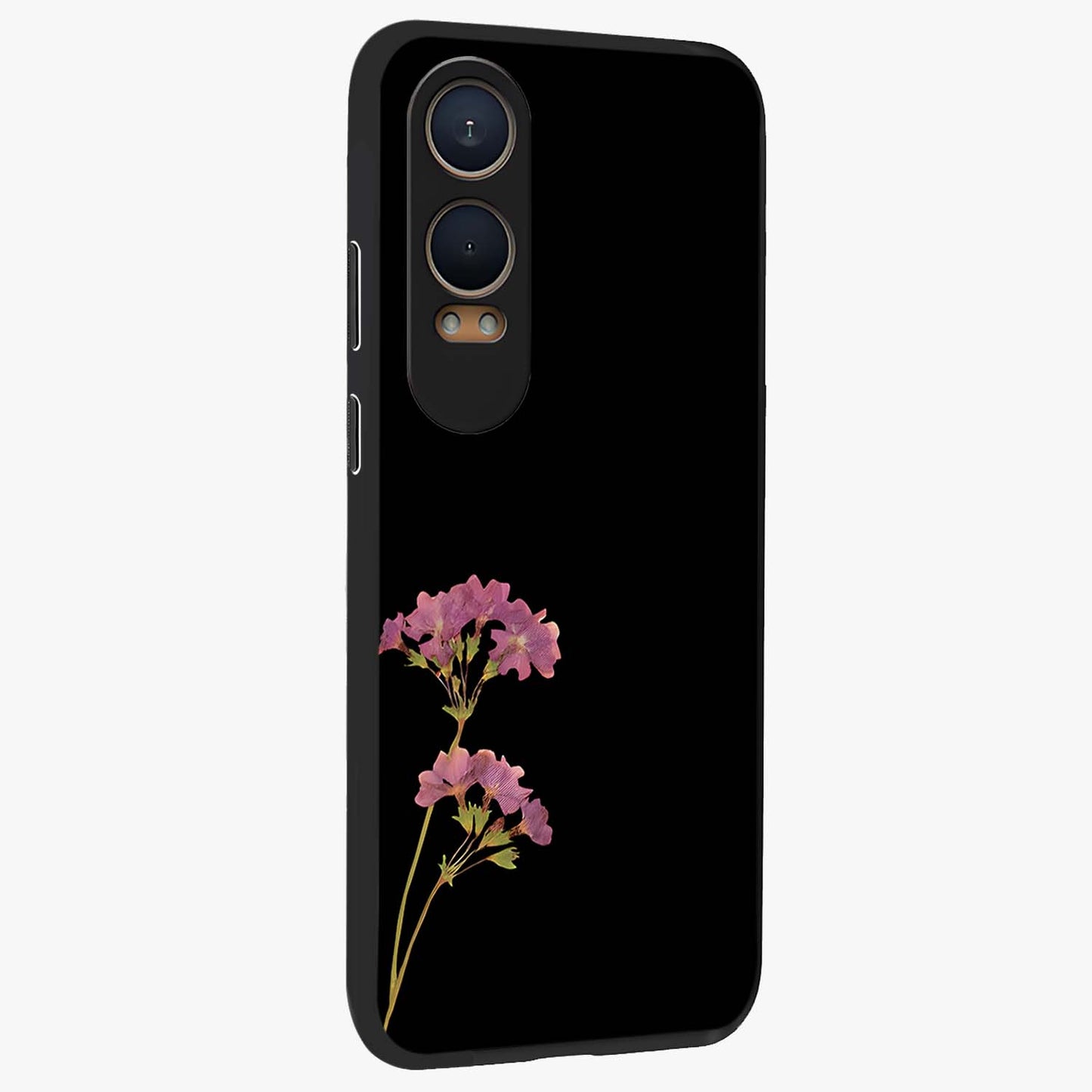 Riching Lavender Flower Glass Case for OnePlus Nord CE 4 Lite |1+Nord CE 4 Lite