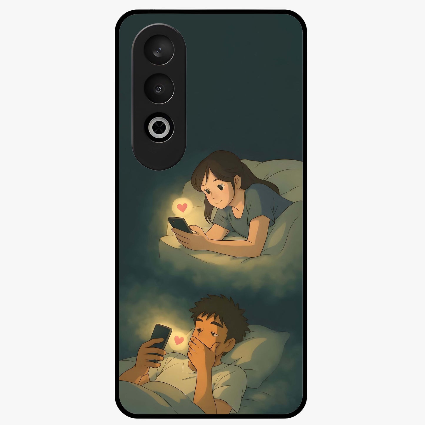 Midnight Love Glass Case for OnePlus Nord CE 4 |1+Nord CE 4