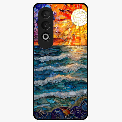 Ocean Mosaic Art Glass Case for OnePlus Nord CE 4 |1+Nord CE 4