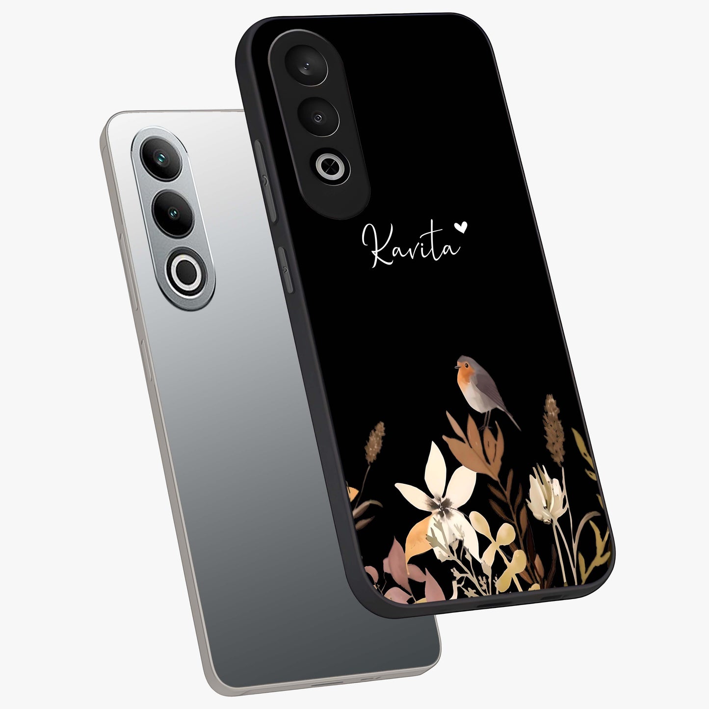 Quiet Garden Tune Custom Name Glass Case for OnePlus Nord CE 4 |1+Nord CE 4
