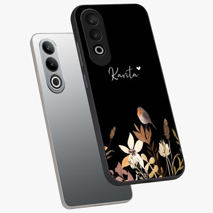 Quiet Garden Tune Custom Name Glass Case for OnePlus Nord CE 4 |1+Nord CE 4