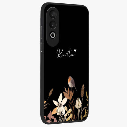 Quiet Garden Tune Custom Name Glass Case for OnePlus Nord CE 4 |1+Nord CE 4