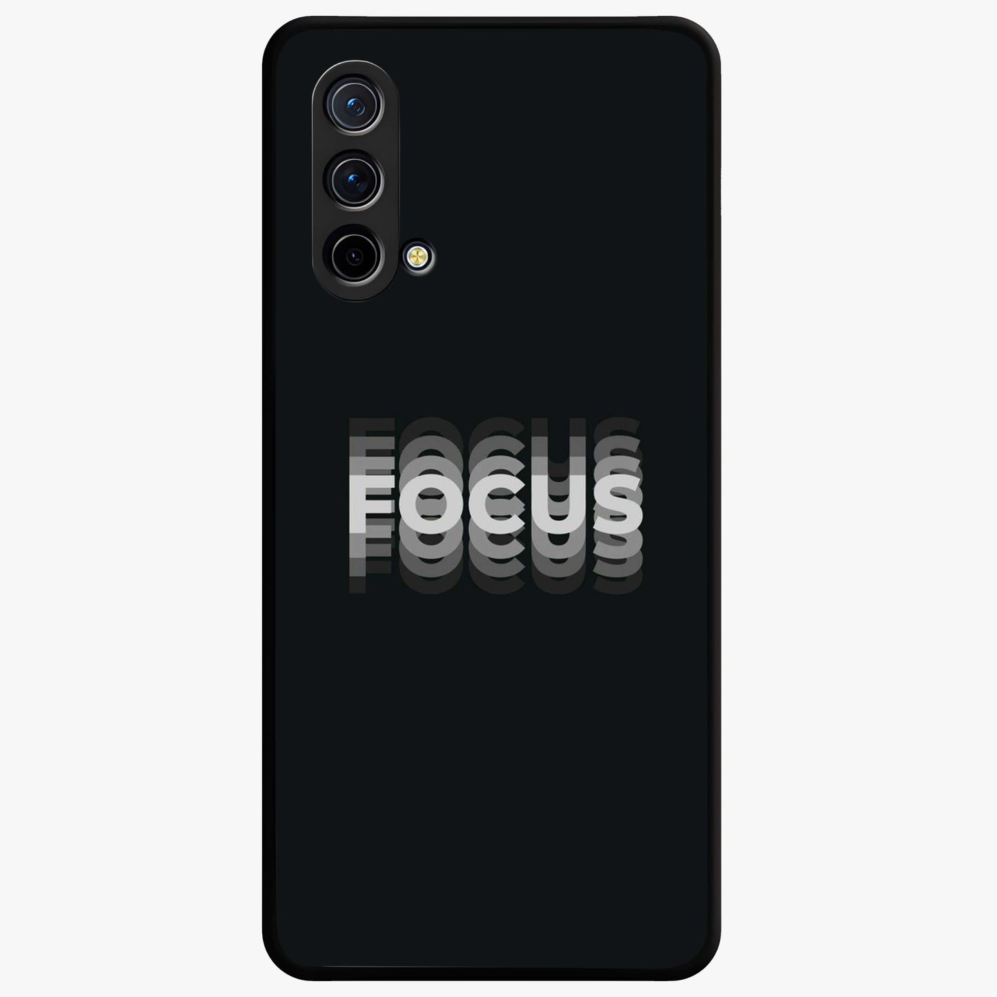 Focus Mode On Glass Case For OnePlus Nord CE 5G |1+Nord CE 5G