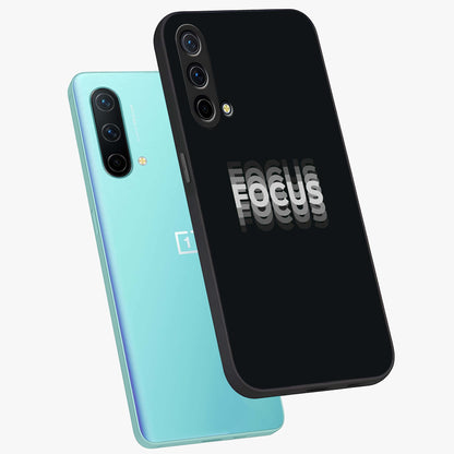 Focus Mode On Glass Case For OnePlus Nord CE 5G |1+Nord CE 5G