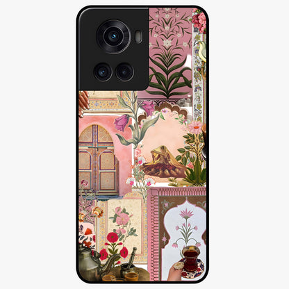 Royal Pink Legacy Glass Case for 1+10R elegant front view featuring luxurious pink themed artistic artwork