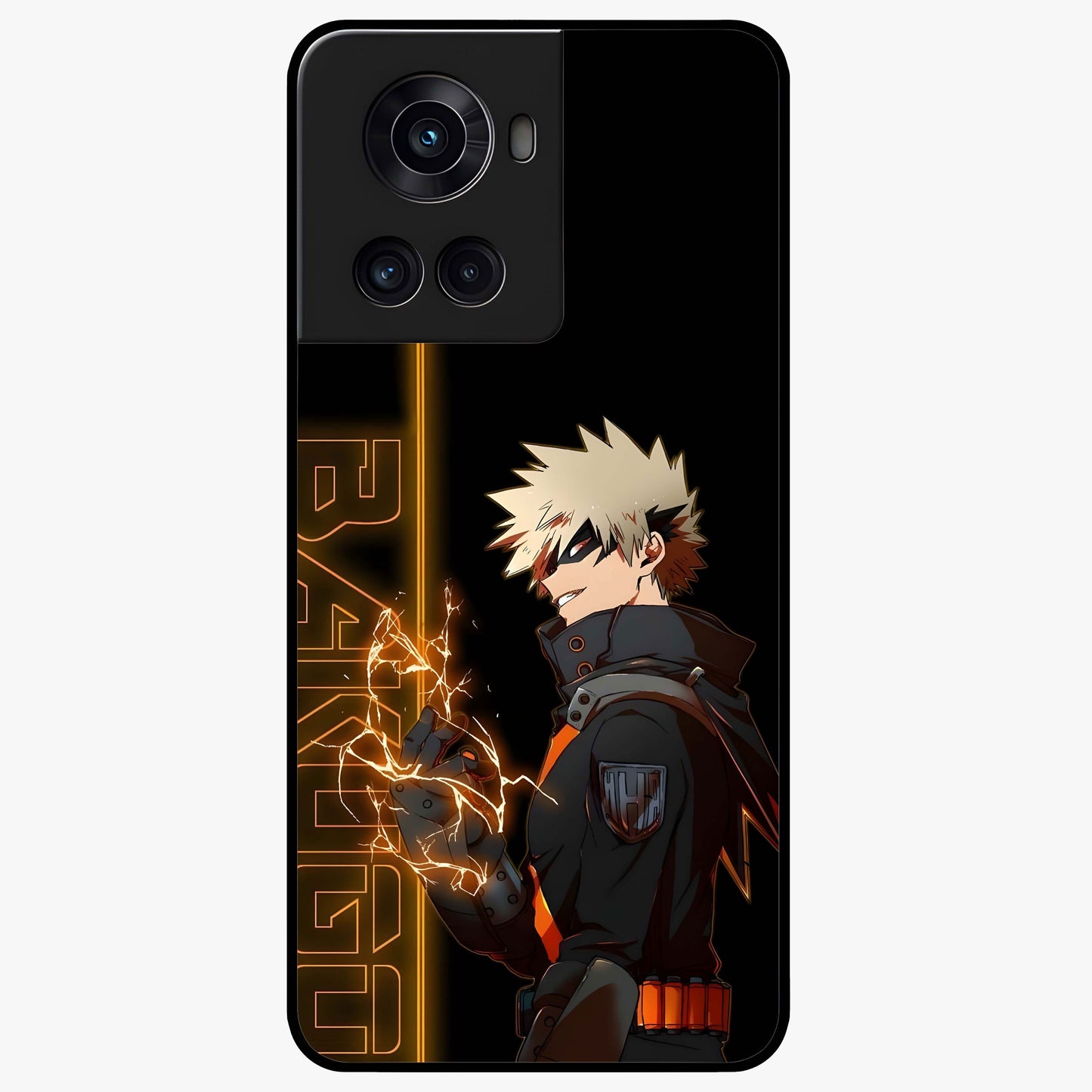 Silent Gang Authority Glass Case for 1+10R bold front view featuring powerful street inspired artwork