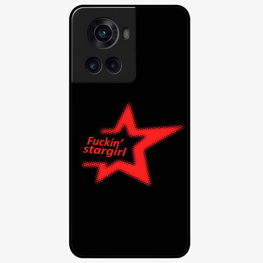 Starboy and Stargirl Energy Glass Case for 1+10R artistic front view featuring celestial couple inspired artwork