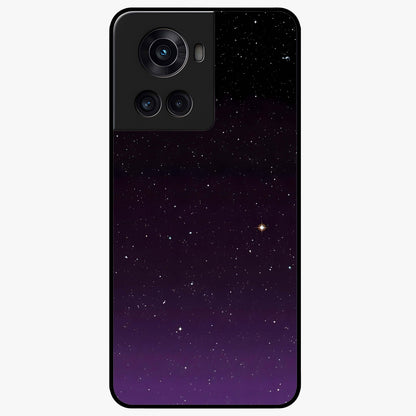 Violet and Black Shade Glass Case for 1+10R striking front view featuring deep violet and black gradient artwork