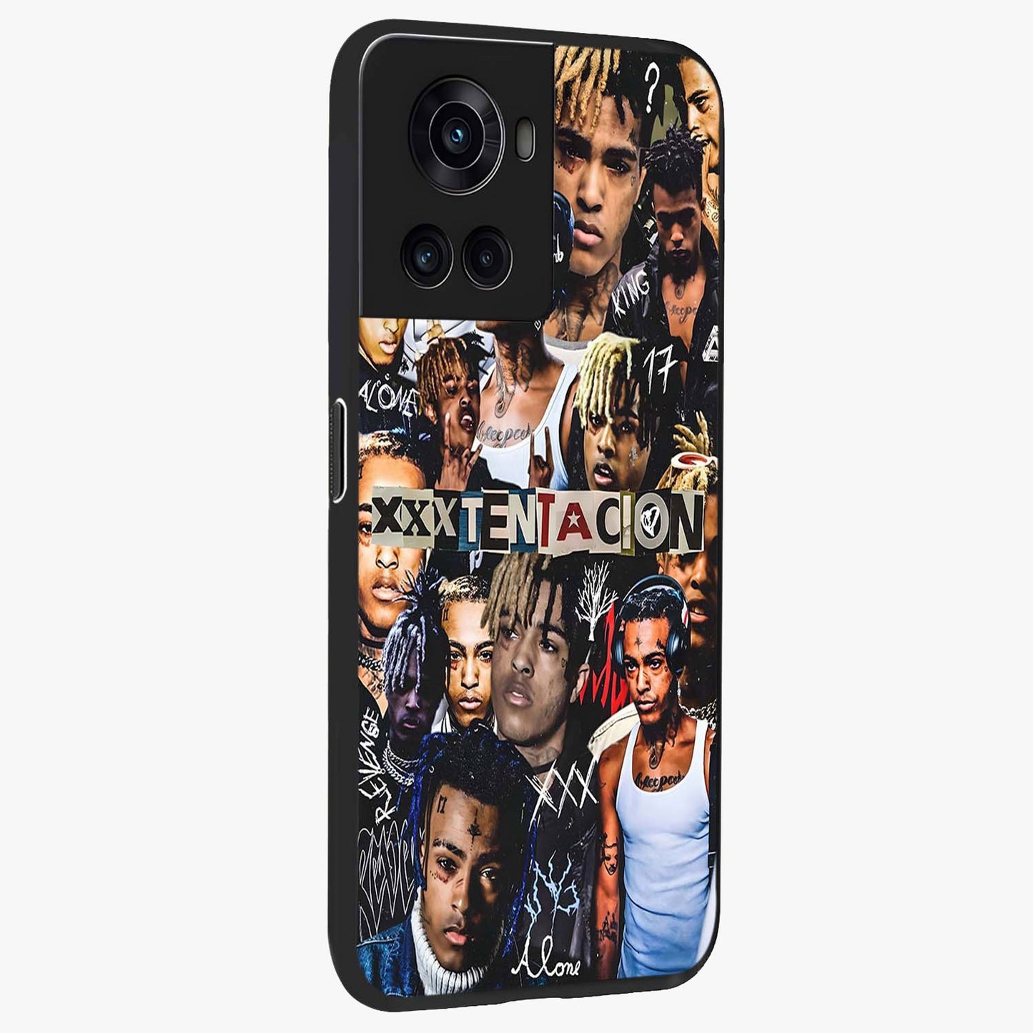 Broken Fame Diaries Glass Case for 1+10R side perspective highlighting dramatic detailing and premium texture